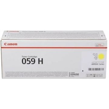 Canon 059H Y toner geel origineel