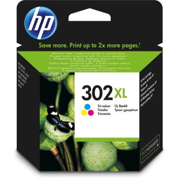 HP 302XL (F6U67AE) inktcartridge kleur origineel