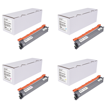 Brother TN-248 (1 x zwart, 1 x cyaan, 1 magenta, 1 x geel) voordeelset Eeko Print (huismerk)