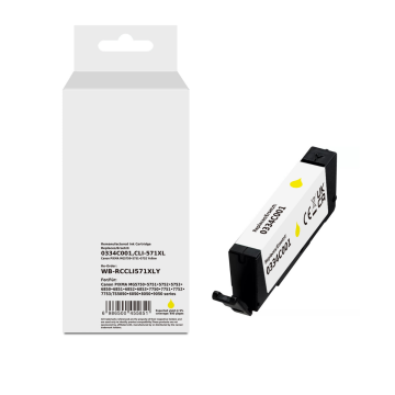 Canon CLI-571Y XL inktcartridge geel Eeko Print (huismerk)