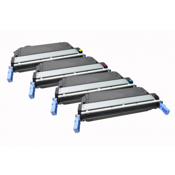 Eeko Print (huismerk) voordeelset voor HP 643A (1 x Q5950A, 1 x  Q5951A, 1 x Q5952A, 1 x Q5953A)
