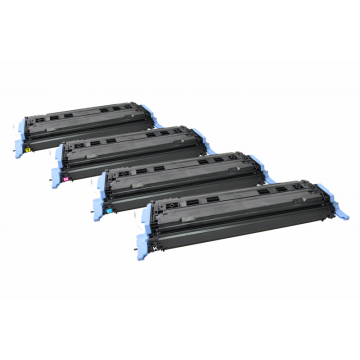 Eeko Print (huismerk) voordeelset voor HP 124A (Q6000A, Q6001A, Q6002A, Q6003A)