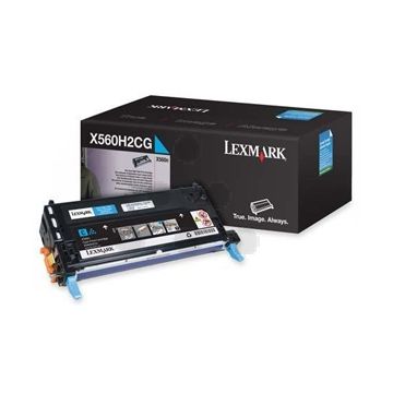 Lexmark X560H2CG toner cyaan origineel