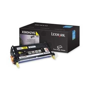 Lexmark X560H2YG toner geel origineel
